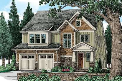 Traditional House Plan #8594-00157 Elevation Photo