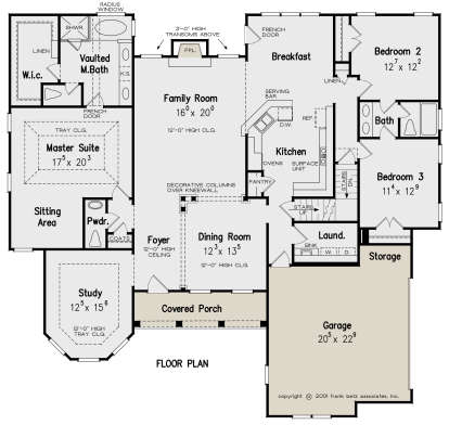 House Plan House Plan #20965 Drawing 1