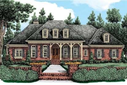 Country House Plan #8594-00161 Elevation Photo