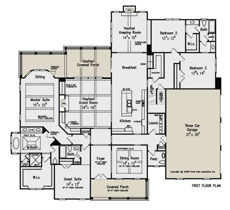 House Plan House Plan #20968 Drawing 1