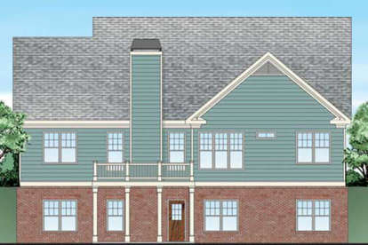 Country House Plan #8594-00163 Elevation Photo