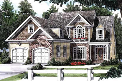 Traditional House Plan #8594-00166 Elevation Photo