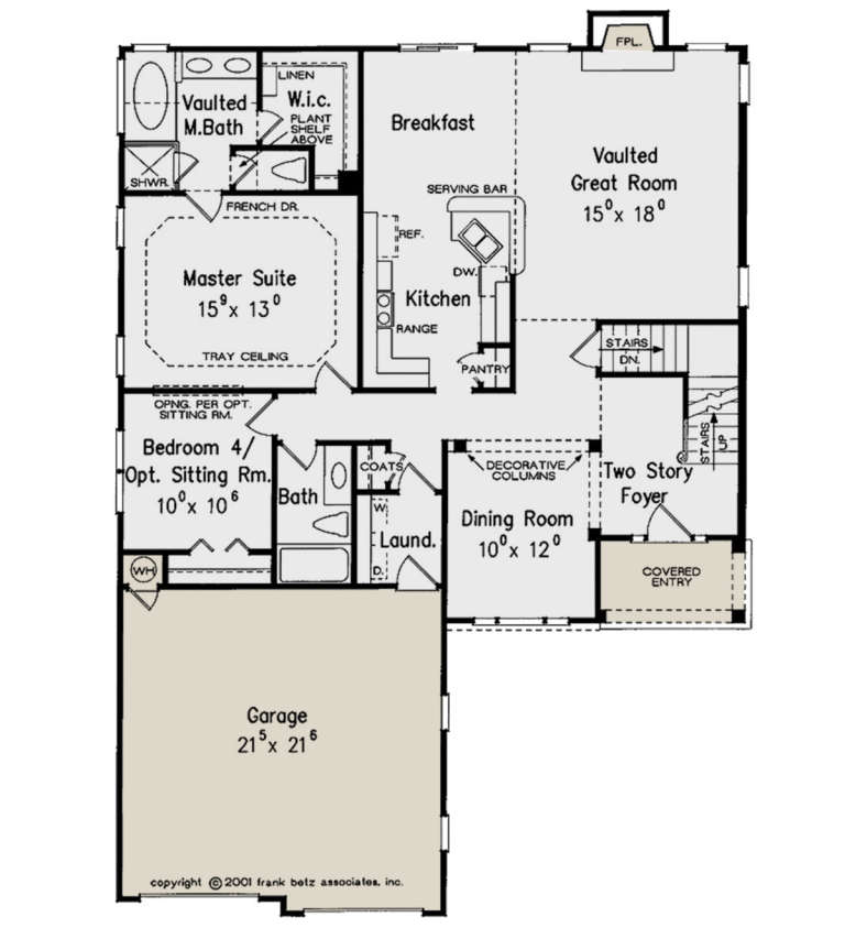 House Plan House Plan #20973 Drawing 1
