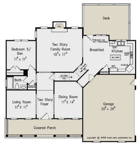 Main Floor for House Plan #8594-00171