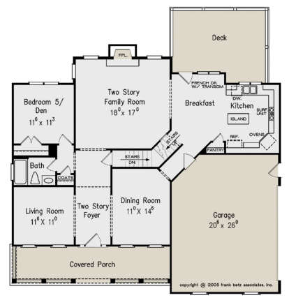 House Plan House Plan #20978 Drawing 1