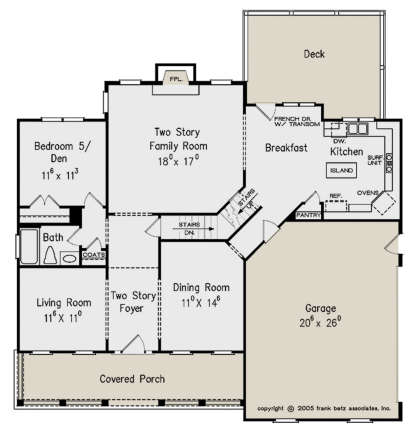 House Plan House Plan #20978 Drawing 1