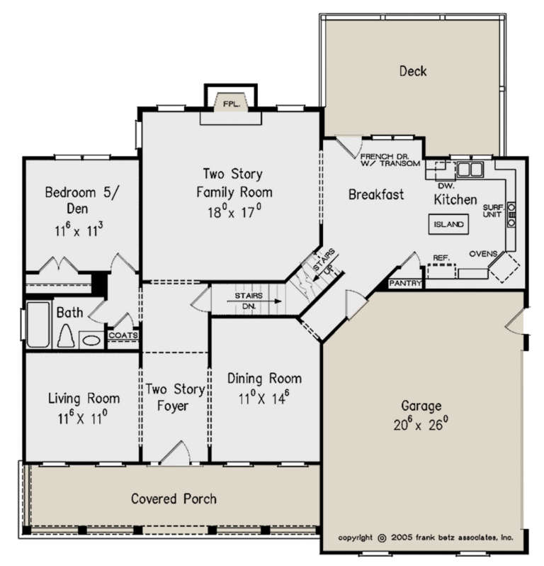 House Plan House Plan #20978 Drawing 1