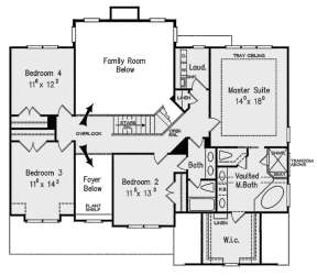 Second Floor for House Plan #8594-00171
