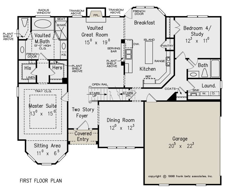 House Plan House Plan #20979 Drawing 1