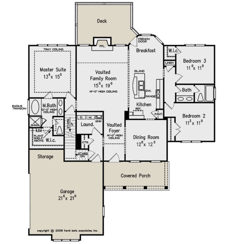 House Plan House Plan #20980 Drawing 1