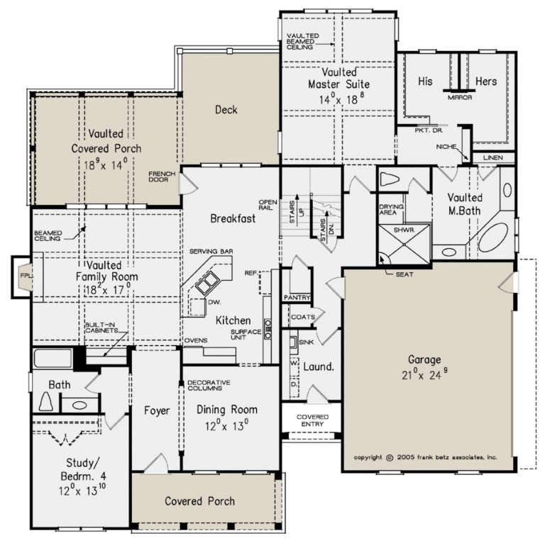 House Plan House Plan #20981 Drawing 1