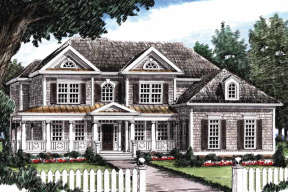 Traditional House Plan #8594-00175 Elevation Photo