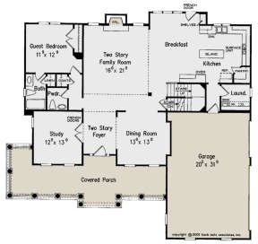 Main Floor for House Plan #8594-00175