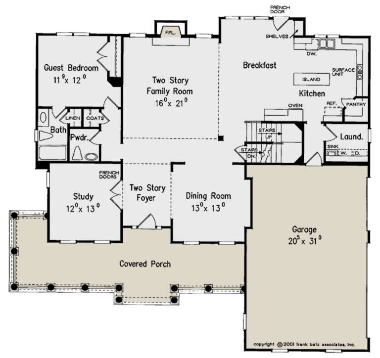House Plan House Plan #20982 Drawing 1