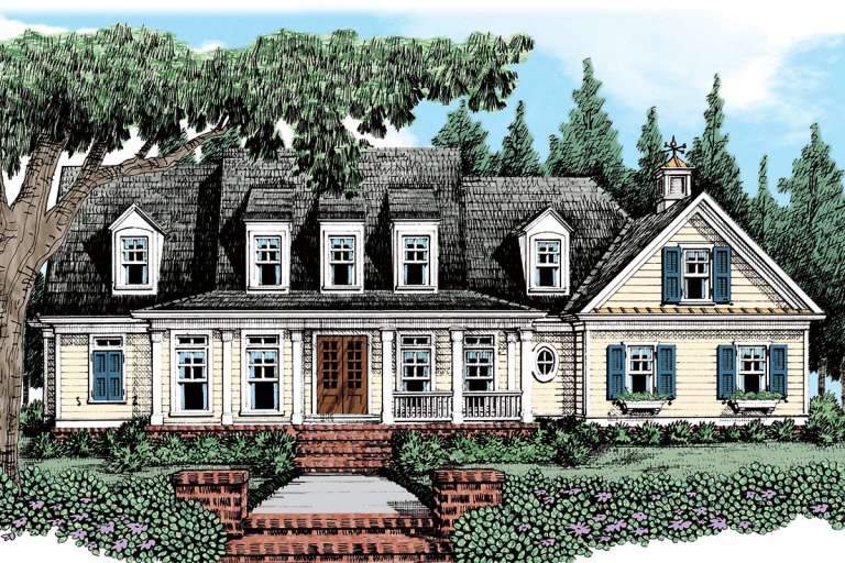 House Plan House Plan #20983 Front Elevation 