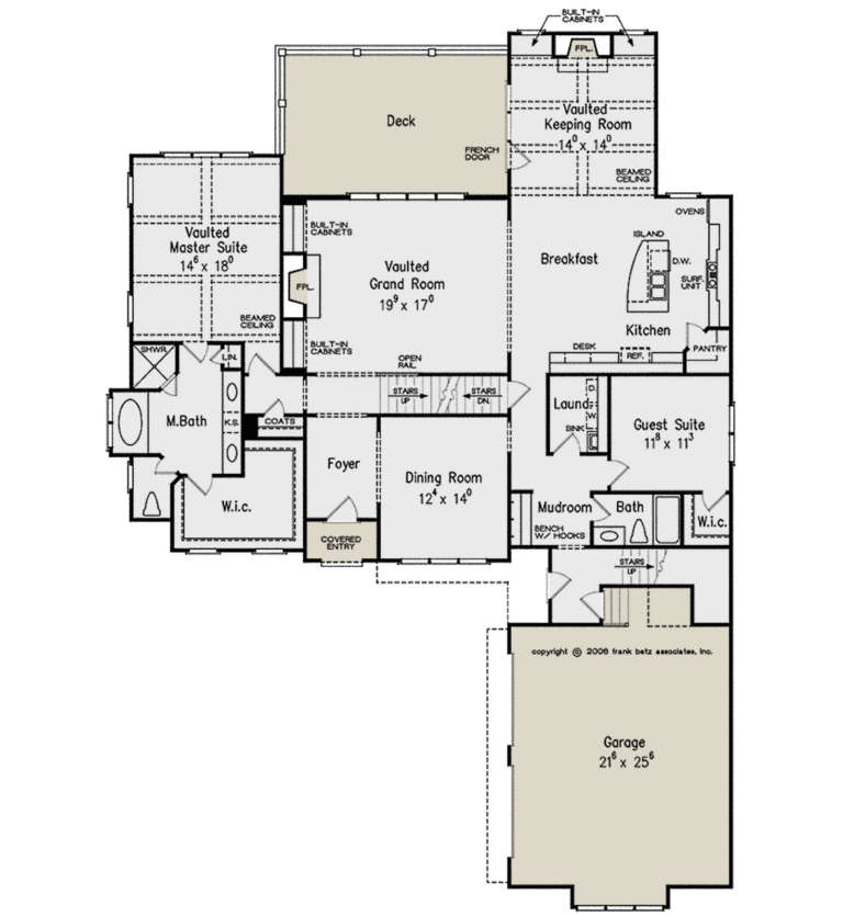 House Plan House Plan #20989 Drawing 1