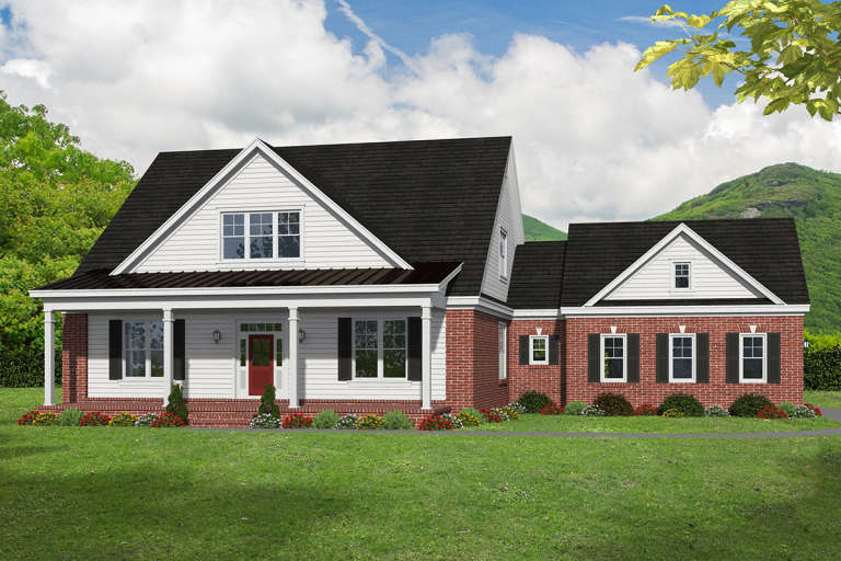 House Plan House Plan #20992 Front Elevation 