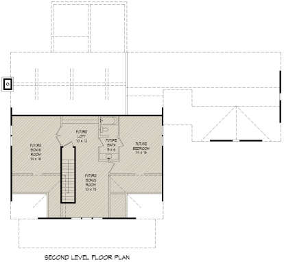 Future Second Floor for House Plan #940-00158