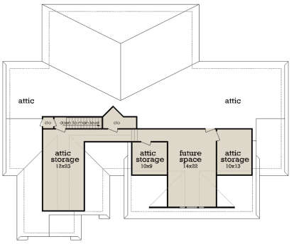 Future Space for House Plan #048-00268