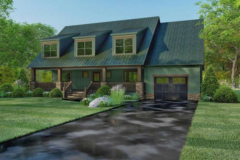 House Plan House Plan #20995 Front Elevation 