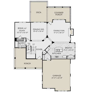 Main Floor for House Plan #8594-00183