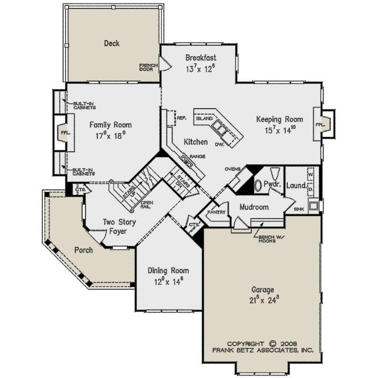 House Plan House Plan #20997 Drawing 1