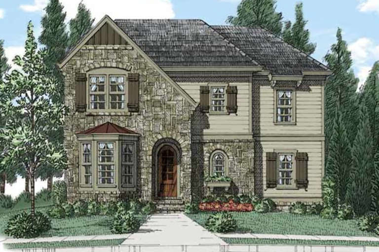 House Plan House Plan #20998 Front Elevation 