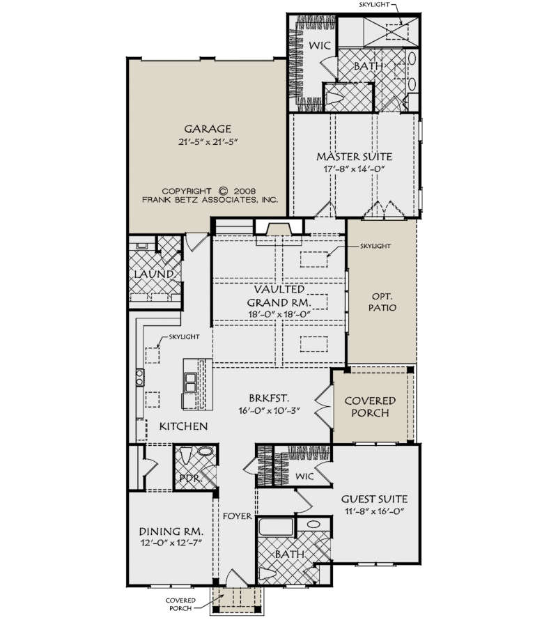 House Plan House Plan #20999 Drawing 1