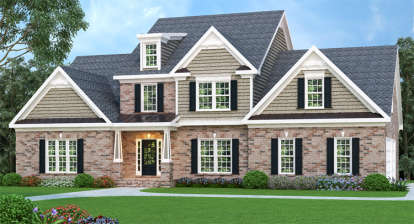 4 Bed, 2 Bath, 2954 Square Foot House Plan - #009-00005