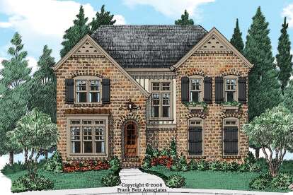 European House Plan #8594-00187 Elevation Photo