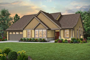 Traditional House Plan #2559-00816 Elevation Photo