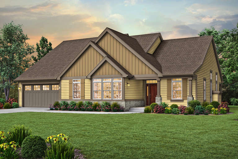 House Plan House Plan #21002 Front Elevation 