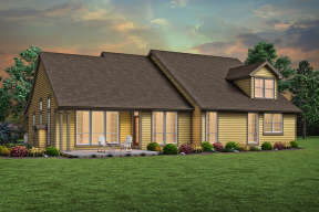Traditional House Plan #2559-00816 Elevation Photo