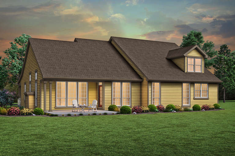Traditional House Plan #2559-00816 Elevation Photo