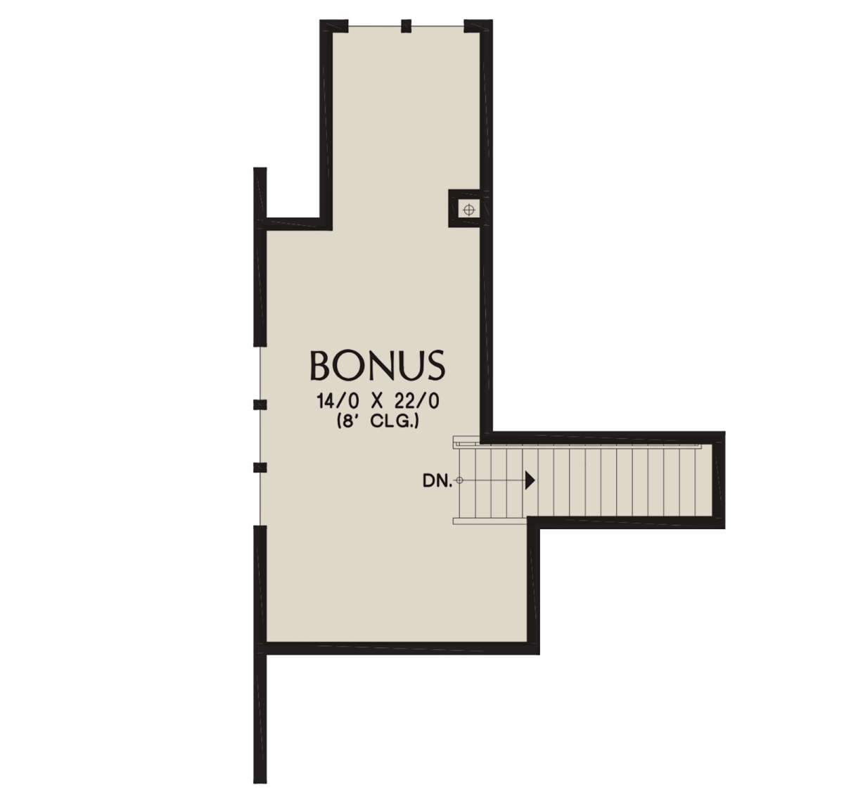 Bonus Room for House Plan #2559-00816