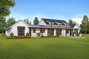 Modern Farmhouse House Plan #2559-00819 Elevation Photo
