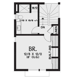 Second Floor for House Plan #2559-00820