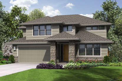 House Plan House Plan #21009 Front Elevation 