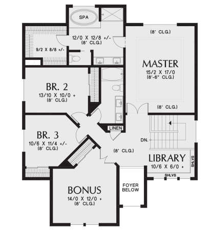 House Plan House Plan #21010 Drawing 2