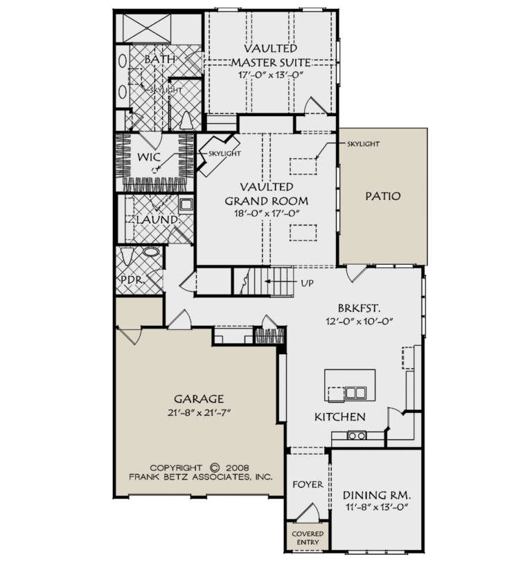House Plan House Plan #21011 Drawing 1