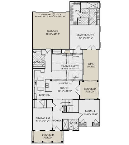 Main Floor for House Plan #8594-00189