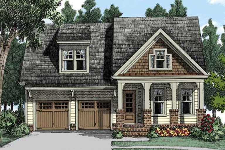House Plan House Plan #21013 Front Elevation 