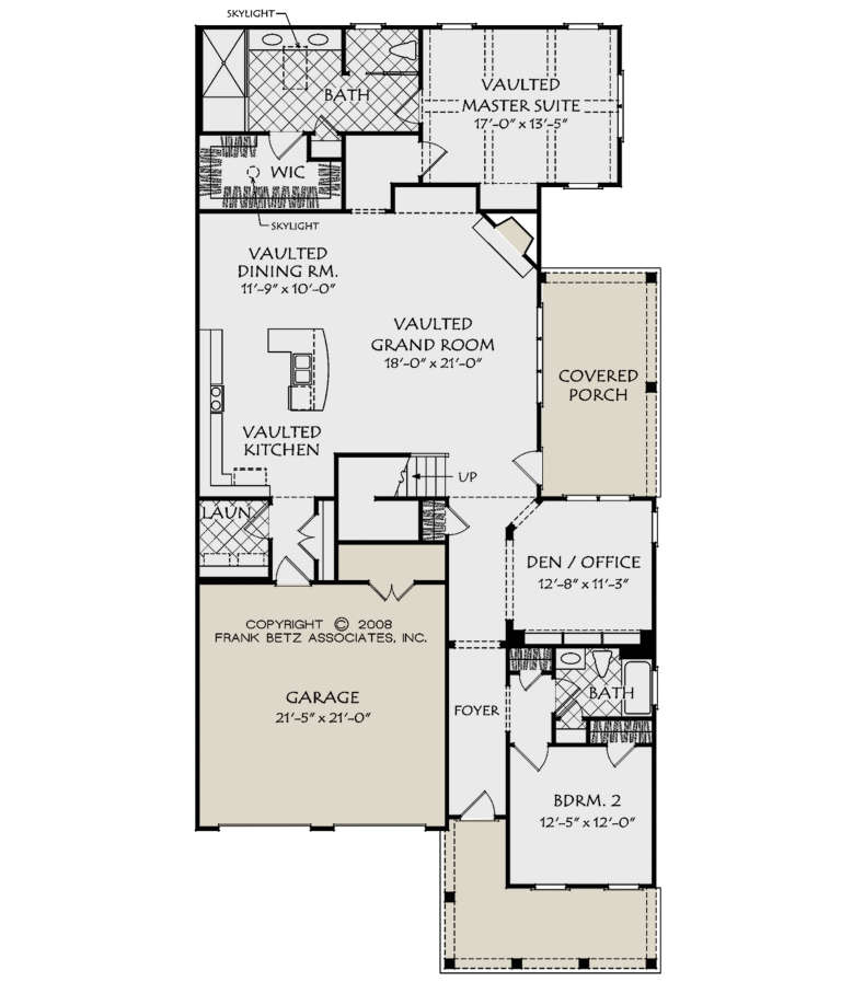 House Plan House Plan #21013 Drawing 1