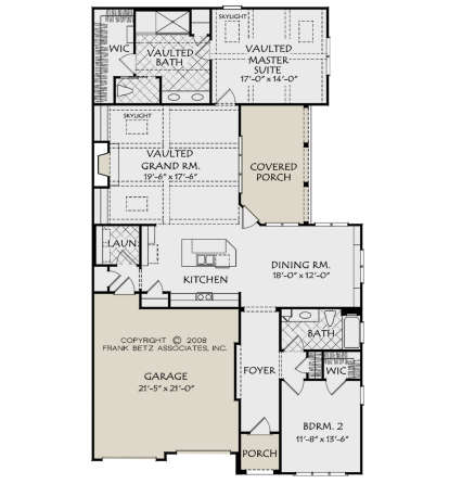 Main Floor for House Plan #8594-00193