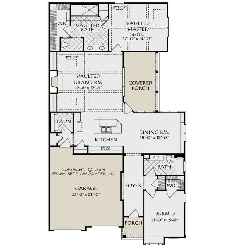 House Plan House Plan #21017 Drawing 1