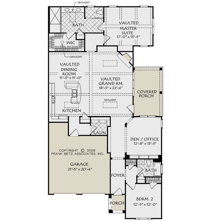 House Plan House Plan #21018 Drawing 1