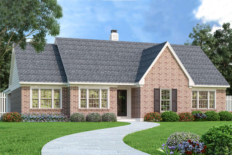 House Plan House Plan #21019 Front Elevation 