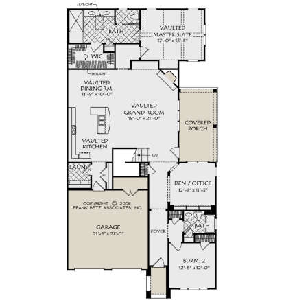 Main Floor for House Plan #8594-00196