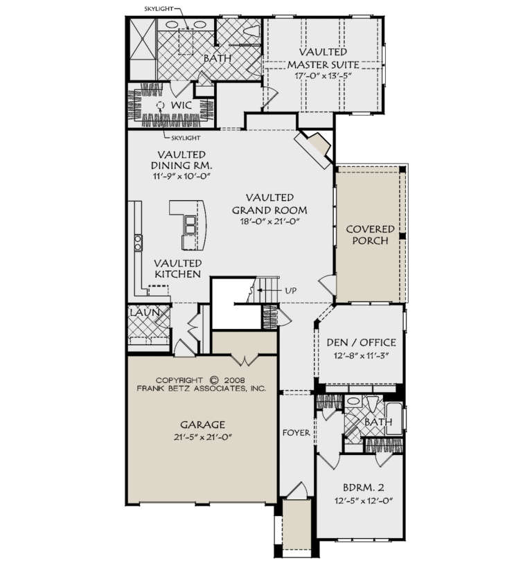 House Plan House Plan #21020 Drawing 1