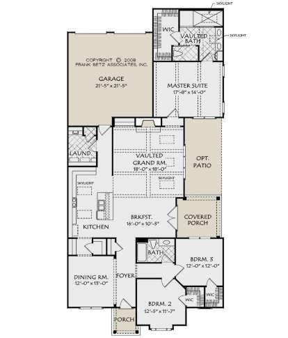 Main Floor for House Plan #8594-00197